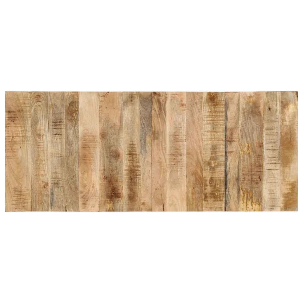 vidaXL Hoofdbord 120 cm massief ruw mangohout