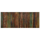 vidaXL Hoofdbord 120 cm massief ruw mangohout