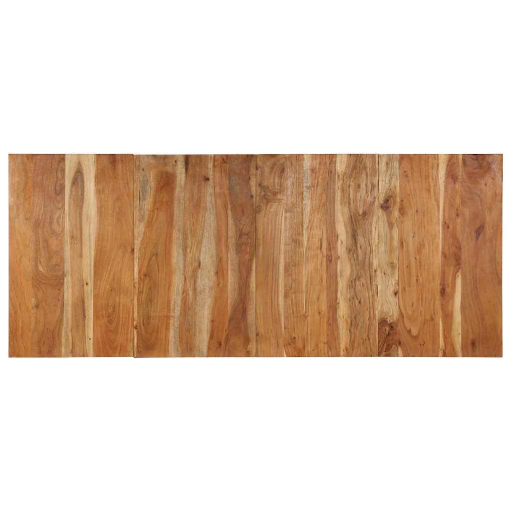 vidaXL Hoofdbord 120 cm massief ruw mangohout