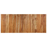 vidaXL Hoofdbord 120 cm massief ruw mangohout