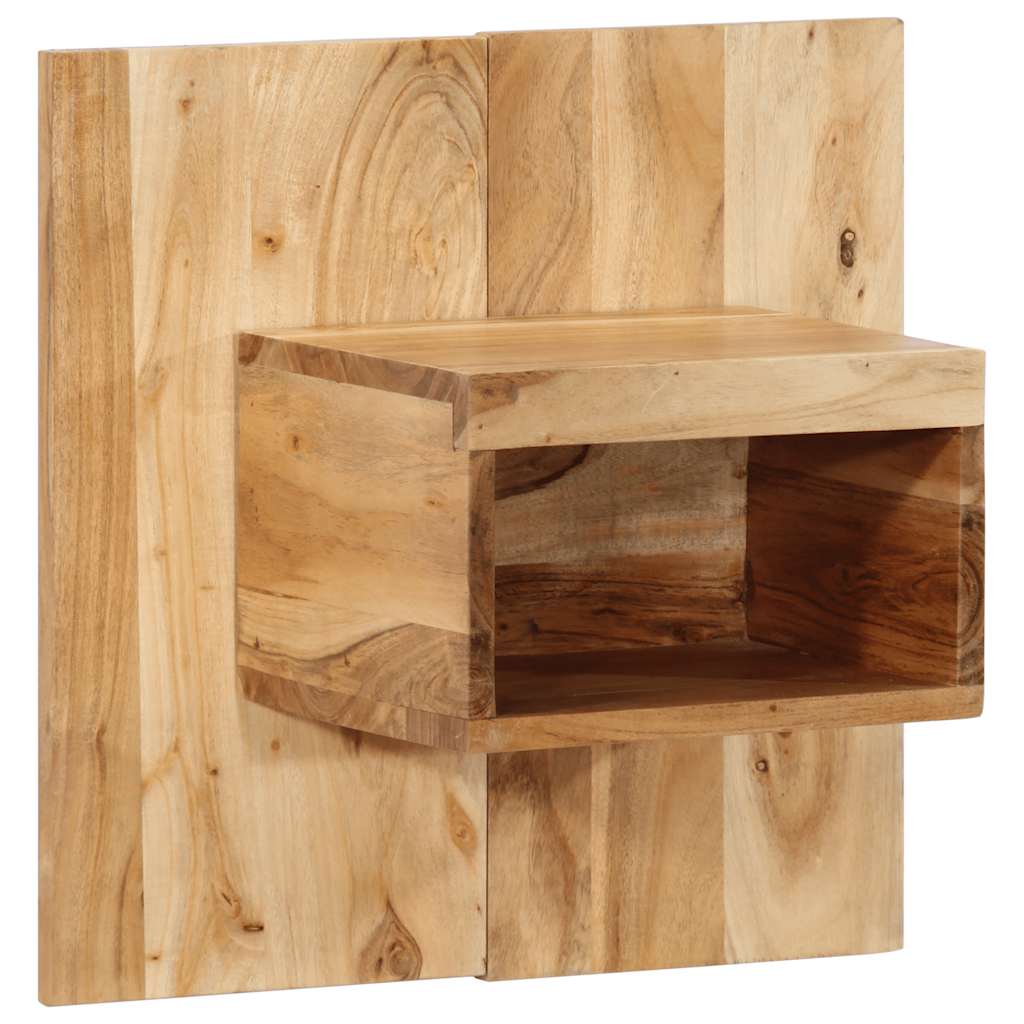 vidaXL Nachtkastje 50x27x50 cm massief ruw mangohout