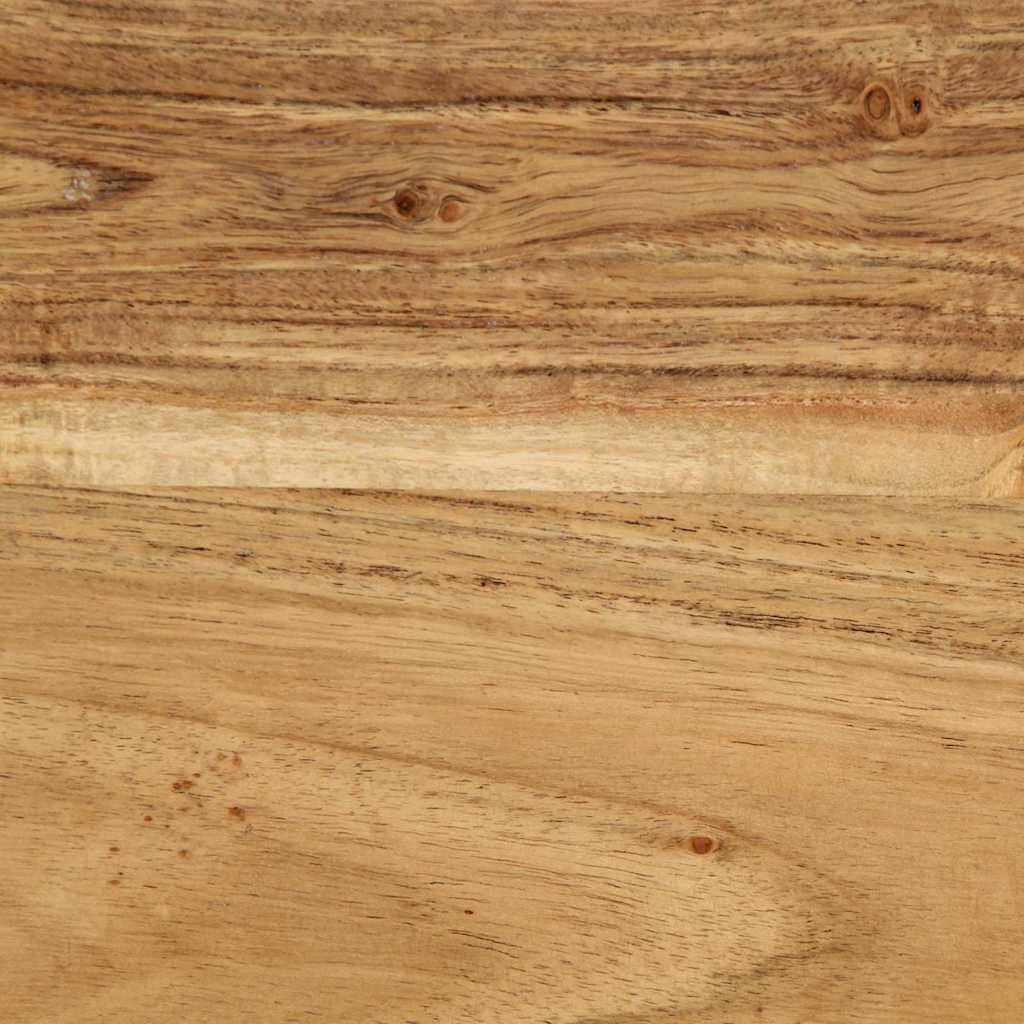 vidaXL Nachtkastje 50x27x50 cm massief ruw mangohout
