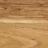 vidaXL Nachtkastje 50x27x50 cm massief ruw mangohout