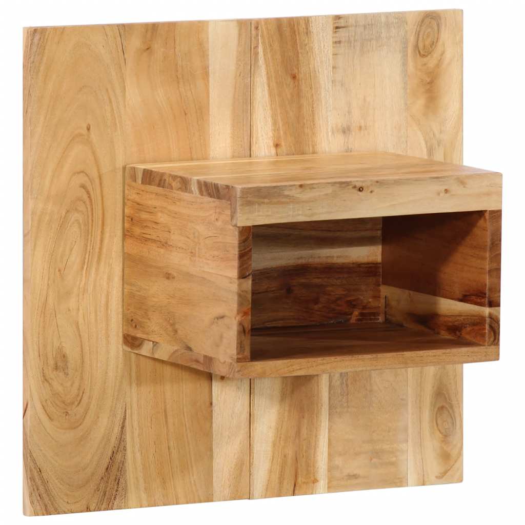 vidaXL Nachtkastje 50x27x50 cm massief ruw mangohout