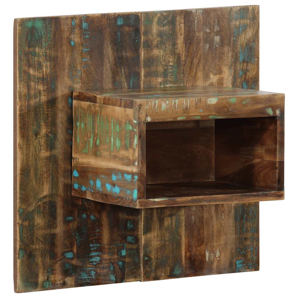 vidaXL Nachtkastje 50x27x50 cm massief ruw mangohout