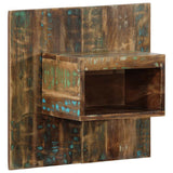vidaXL Nachtkastje 50x27x50 cm massief ruw mangohout