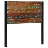 vidaXL Hoofdeinde 100 cm massief hout mango en ijzer