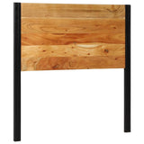 vidaXL Hoofdeinde 100 cm massief hout mango en ijzer