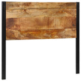 vidaXL Hoofdeinde 100 cm massief hout mango en ijzer