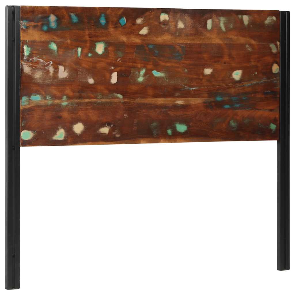 vidaXL Hoofdeinde 100 cm massief hout mango en ijzer