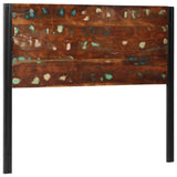vidaXL Hoofdeinde 100 cm massief hout mango en ijzer