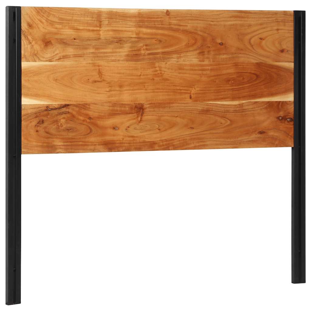 vidaXL Hoofdeinde 100 cm massief hout mango en ijzer