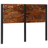 vidaXL Hoofdeinde 100 cm massief hout mango en ijzer