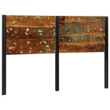 vidaXL Hoofdeinde 100 cm massief hout mango en ijzer