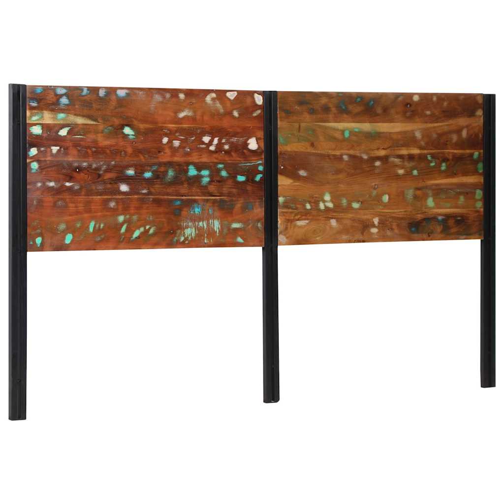 vidaXL Hoofdeinde 100 cm massief hout mango en ijzer