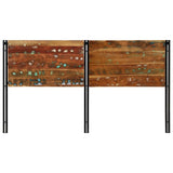 vidaXL Hoofdeinde 100 cm massief hout mango en ijzer