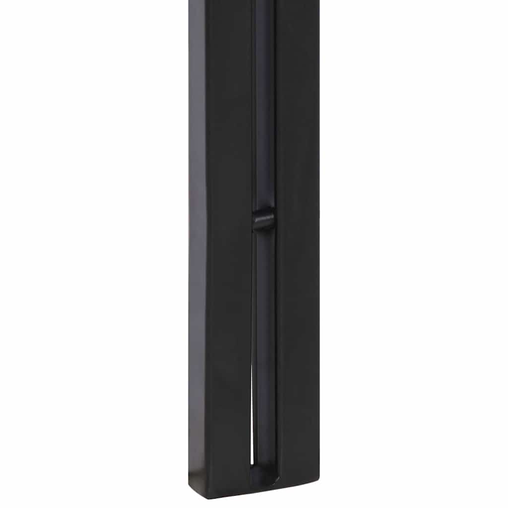 vidaXL Hoofdeinde 100 cm massief hout mango en ijzer