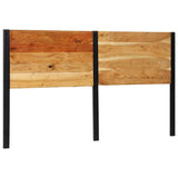 vidaXL Hoofdeinde 100 cm massief hout mango en ijzer
