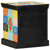 vidaXL Nachtkastje 40x35x45 cm massief mangohout mango