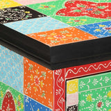 vidaXL Nachtkastje 40x35x45 cm massief mangohout mango