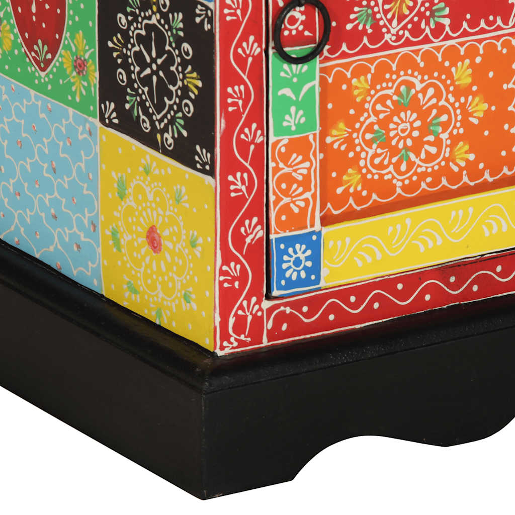 vidaXL Nachtkastje 40x35x45 cm massief mangohout mango