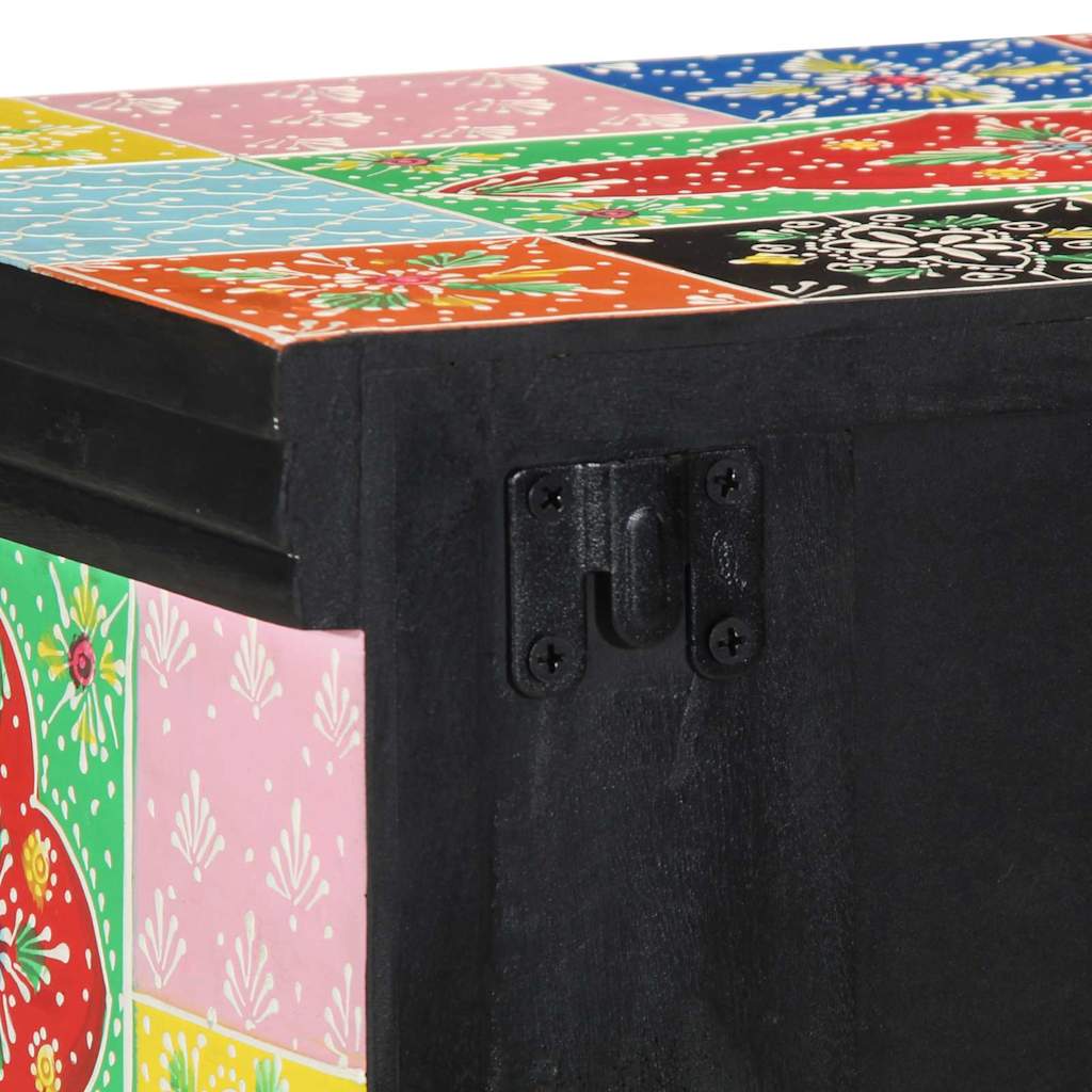 vidaXL TV Kast met plank Multikleur 80 x 30 x 22 cm Bewerkt hout