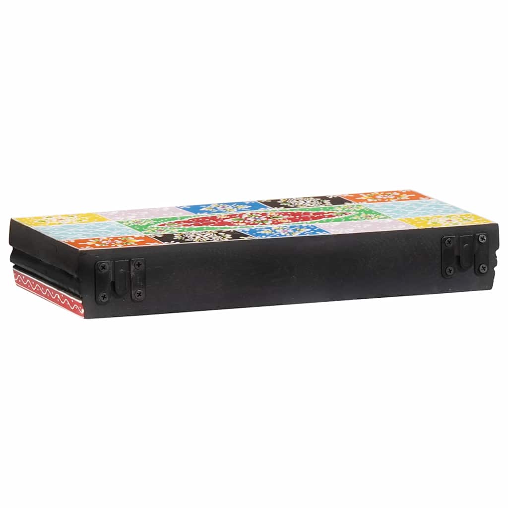 vidaXL Wall Shelves Multicolour 40 x 20 x 6 cm Solid Mango Wood
