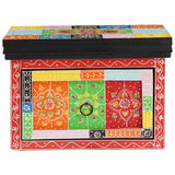 vidaXL Nachtkastje met lade Multikleur 40 x 30 x 28 cm