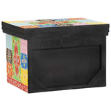 vidaXL Nachtkastje met lade Multikleur 40 x 30 x 28 cm