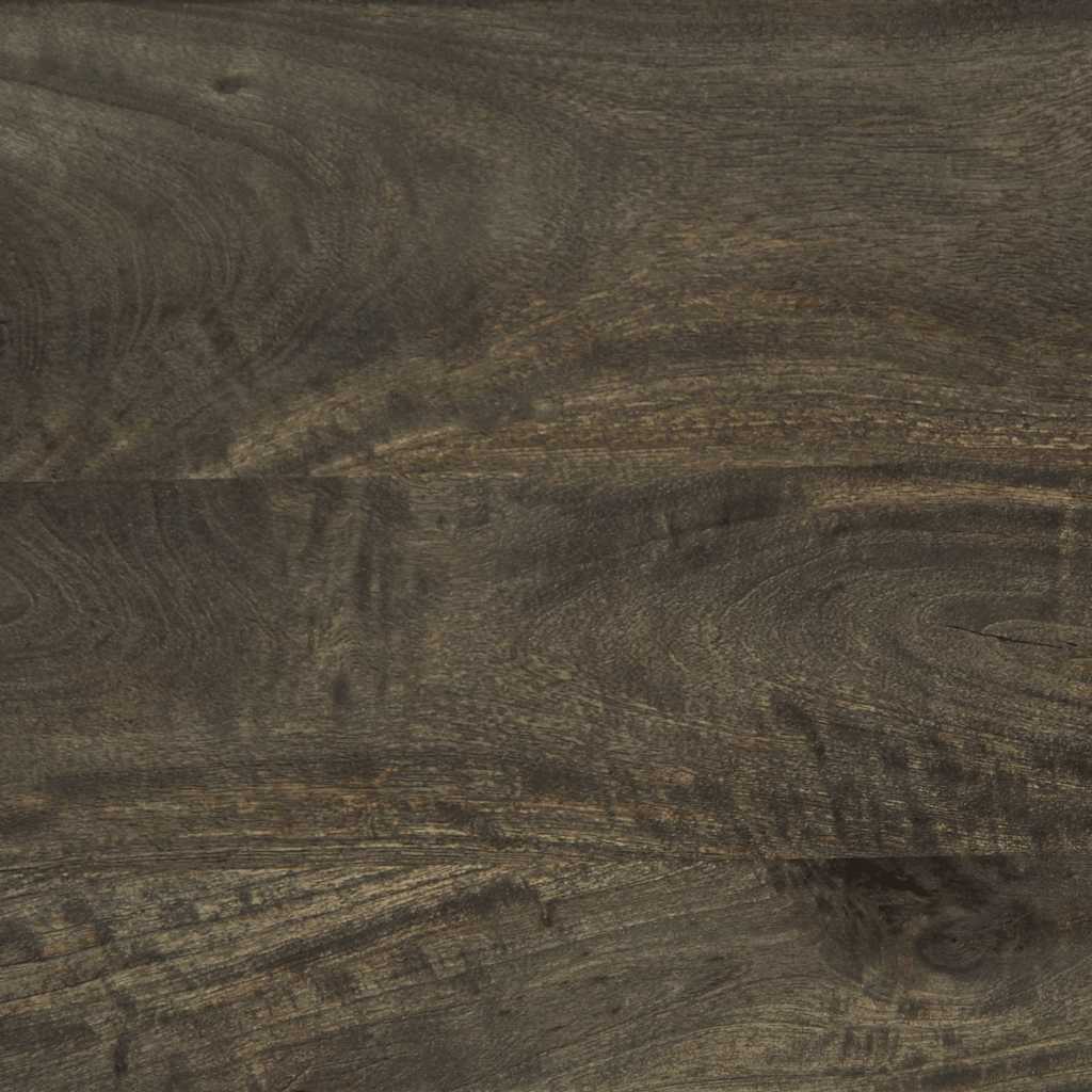 vidaXL Nachtkastje 40x33x46 cm massief mangohout zwart