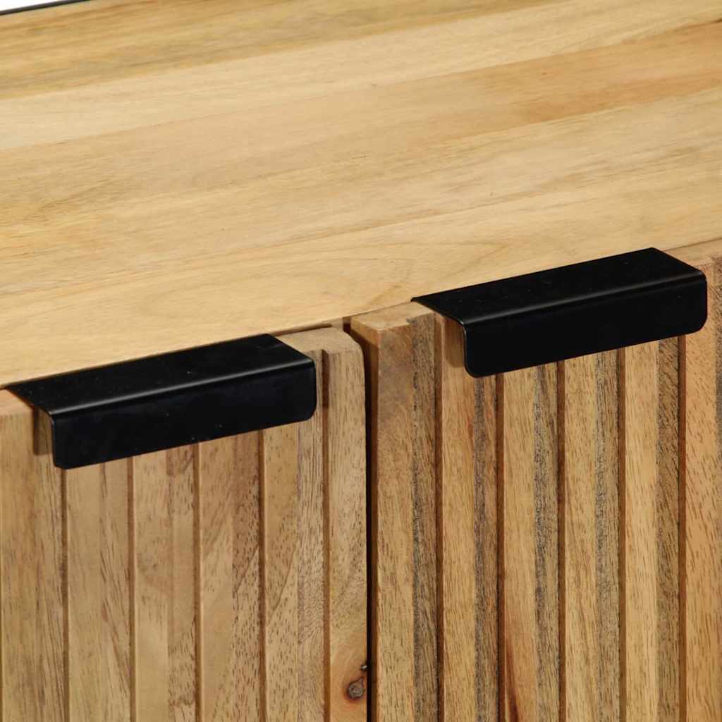 vidaXL Dressoir 60x33x75 cm massief mangohout bruin