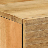 vidaXL Dressoir 60x33x75 cm massief mangohout bruin