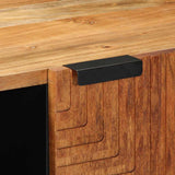 vidaXL TV-kast 105x33x46 cm massief acaciahout