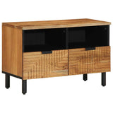 vidaXL TV Cabinet 70x33x46 cm Solid Mango Wood Brown