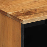 vidaXL TV Cabinet 70x33x46 cm Solid Mango Wood Brown