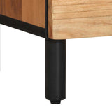 vidaXL Nachtkastje 50x33x60 cm massief mangohout bruin