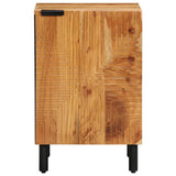 vidaXL Wastafel kabinet voor de badkamer met plank Bewerkt hout