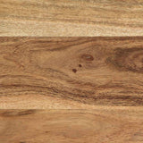 vidaXL Dressoir met plank Bruin 40 x 33,5 x 75 cm Massief Mango Hout
