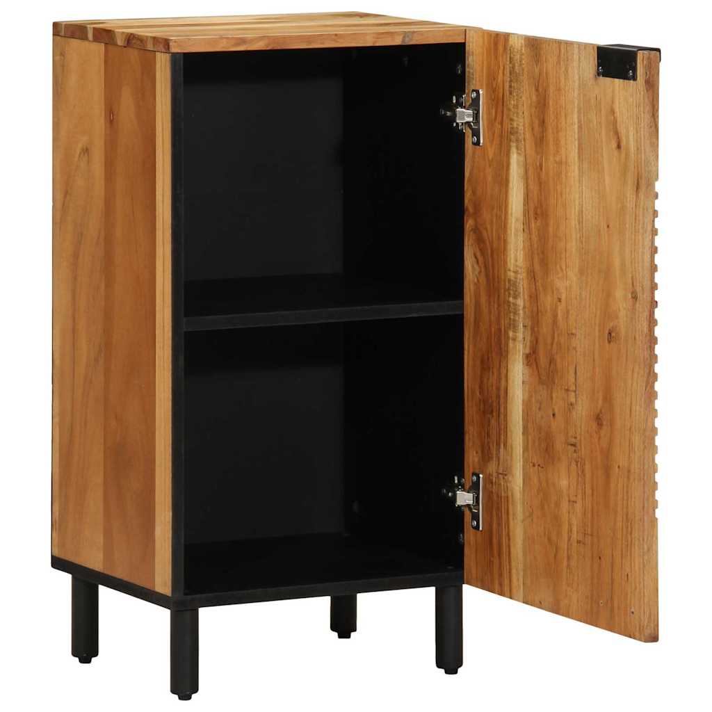 vidaXL Dressoir met plank Bruin 40 x 33,5 x 75 cm Massief Mango Hout