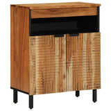 vidaXL Dressoir met lade Naturel 60 x 33,5 x 75 cm Massief Acacia Hout
