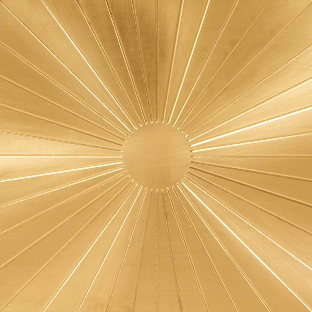 vidaXL Nachtkastje Zwart en Goud 40 x 33,5 x 46 cm Massief acaciahout