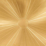 vidaXL Nachtkastje Zwart en Goud 40 x 33 x 46 cm Massief acaciahout