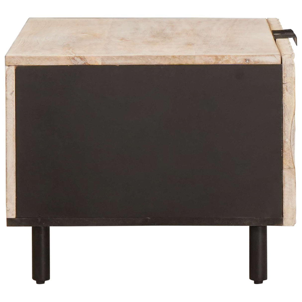 vidaXL Coffee Table White 80x50x40 cm Solid Mango Wood