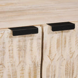 vidaXL Coffee Table White 80x50x40 cm Solid Mango Wood