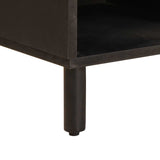 vidaXL TV Kast Witte Was Afwerking 100 x 33 x 46 cm Massief Mango Hout