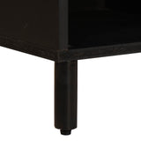 vidaXL TV Kast Witte Was Afwerking 80 x 33 x 46 cm Massief Mango Hout