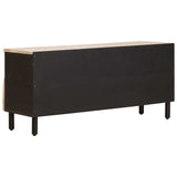 vidaXL TV Kast Witte Was Afwerking 100 x 33 x 46 cm Massief Mango Hout