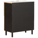 vidaXL Dressoir Witte Was Afwerking 60 x 33 x 75 cm Massief Mango Hout