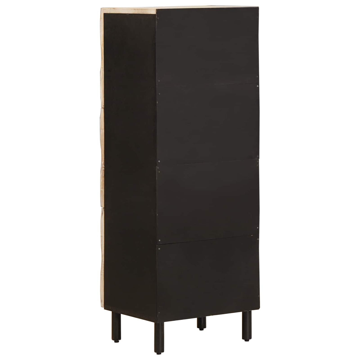 vidaXL Highboard met opslag Witte Was Afwerking 40 x 33 x 110 cm