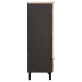 vidaXL Highboard met lade Witte Was Afwerking 60 x 33 x 100 cm